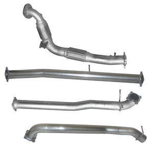 FORD RANGER & MAZDA BT50 STAINLESS STEEL EXHAUST KIT WITH MUFFLER DELETE