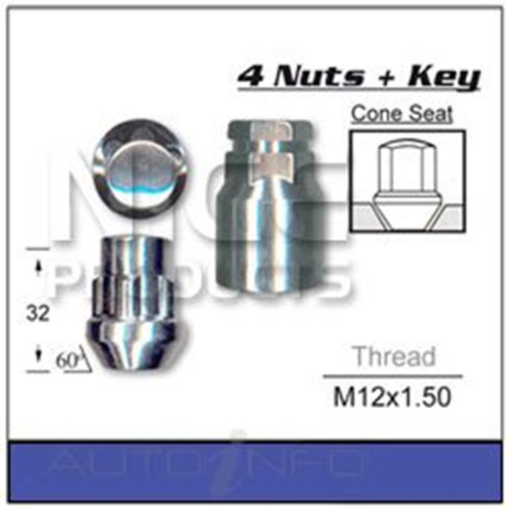 Wheel Lock Nut Set M12x1.5 NICE C3LOCK