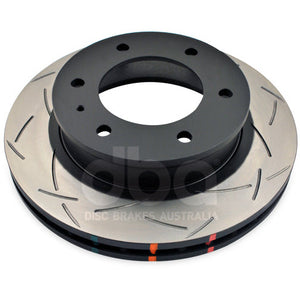 DBA42952S DBA T3 4x4 Survival Slotted Rotors Front Pair 07-11 3L