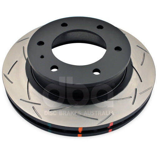 DBA42952S DBA T3 4x4 Survival Slotted Rotors Front Pair 07-11 3L